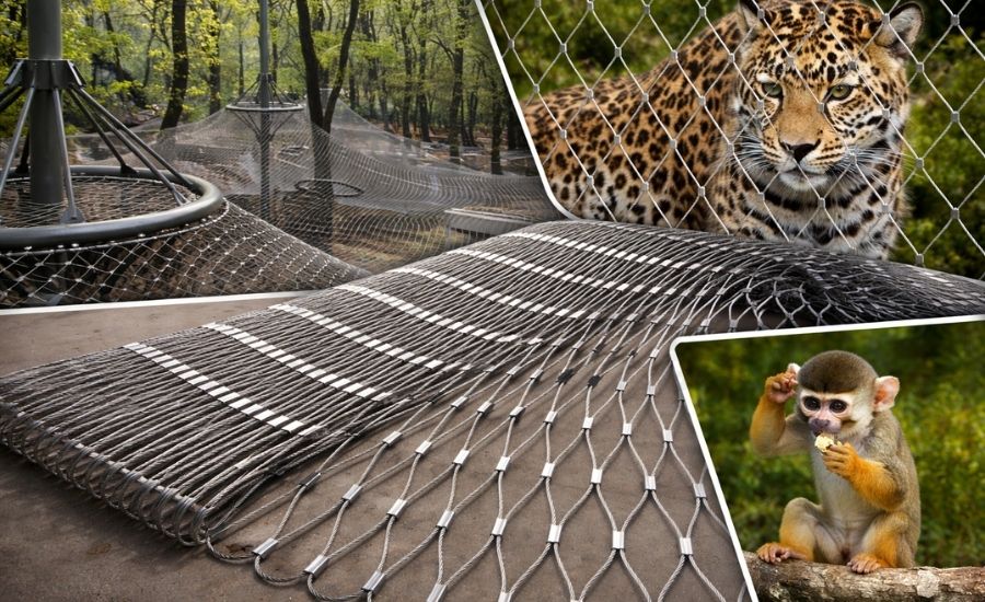 Hayvanat Bahçesi Çelik Ağları